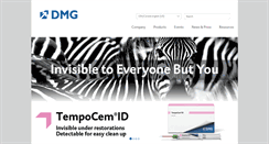 Desktop Screenshot of dmg-dental.com